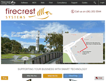 Tablet Screenshot of firecrestsystems.com